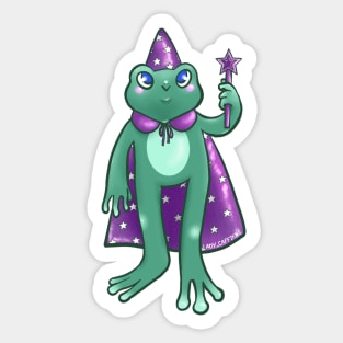 Magical Frog Sticker